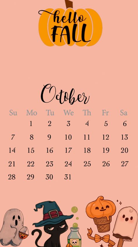 October wallpaper.| Halloween | Calendar October. | Cute Wallpaper. October Wallpaper Calendar, October Calendar Wallpaper, Halloween Calendar, Calendar October, Preppy Wallpapers, October Wallpaper, October Calendar, Wallpaper Halloween, Calendar Wallpaper