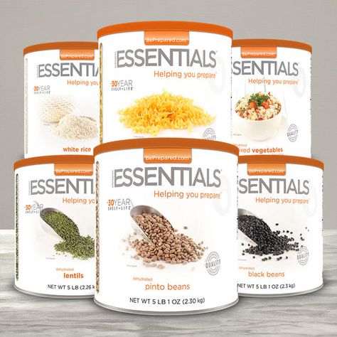 #10 Can Food Kits – Be Prepared - Emergency Essentials Freeze Dried Vegetables, Can Food, Survival Foods, Emergency Essentials, Breakfast Soup, Emergency Prepardness, Pasta Making, Emergency Food Storage, Tiny Room