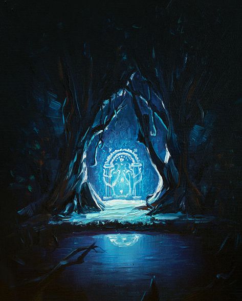 Gates of moria painting art. Oil on canvas. Door To Moria, Gates Of Moria, Lord Of, Fantasy Stuff, Book Nook, Paint Ideas, Book Nooks, Middle Earth, Art Oil