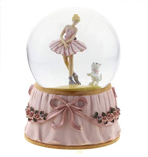 Amazon.com: Musicbox Kingdom Glitter Globe “Ballerina”, Turns While You Hear a Well Known Melody. Musicbox, Multi Color: Home & Kitchen Ballet Music, Ballerina Figurines, Ballet Recital, Swan Lake Ballet, Glitter Globes, Musical Snow Globes, Special Gifts For Mom, Water Globes, Hand Painted Roses