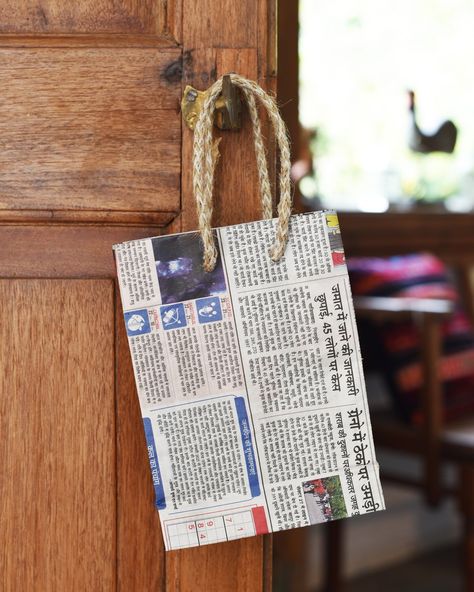 Our newspaper bags are made by an NGO whose main objective is to provide education and shelter to street children.⁠ This eco-friendly product is made from recycled Indian newspaper.⁠ Indian Newspaper, Newspaper Bags, Newspaper Gift, Street Children, Recycled Newspaper, Recycle Newspaper, Tiffin Box, Eco Store, Notebook Printing