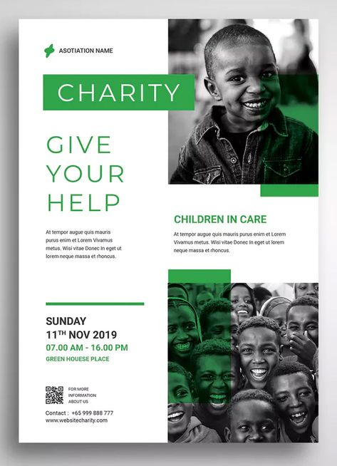 Non Profit Flyer Design, Charity Poster Design Ideas, Charity Flyer Design, Charity Poster Design, Promo Flyer Design, Charity Design, Charity Branding, Sport Flyer, Charity Poster