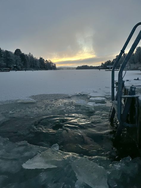 New Experiences Aesthetic, Ice Bath Aesthetic, Nordic Aesthetic, Bath Aesthetic, Ice Lake, Scared To Love, Cold Lake, Vision 2024, Wim Hof