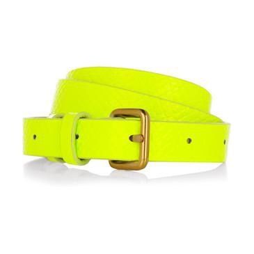 Neon Neon Neon Neon  http://pinterest.com/mwheartdesign/color-of-the-month-june-2012/ Neon Accessories, Neon Sandals, Classic Actors, Yellow Belt, Fluorescent Yellow, Green Neon, Neon Fashion, Yellow Outfit, Document Sharing