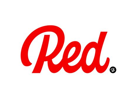 Red by Sergey Shapiro on Dribbble Red Logo Design, Red Words, Trendy Logos, Word Fonts, Word Mark Logo, Great Logos, Book Design Layout, Logo Sign, Text Logo