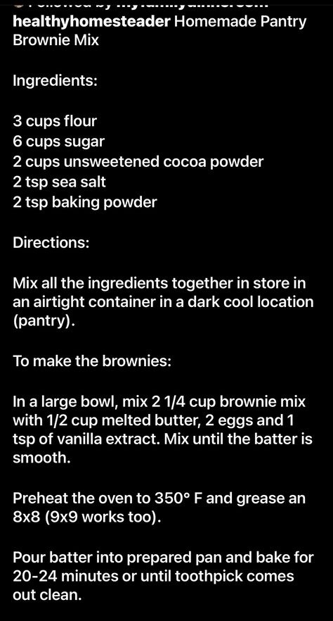 Copycat Cicis Pizza Brownies, Cicis Pizza Brownie Recipe, Cicis Pizza, Brownie Cups, Homemade Pantry, Brownie Recipe, Brownie Mix, Unsweetened Cocoa, Brownie Recipes