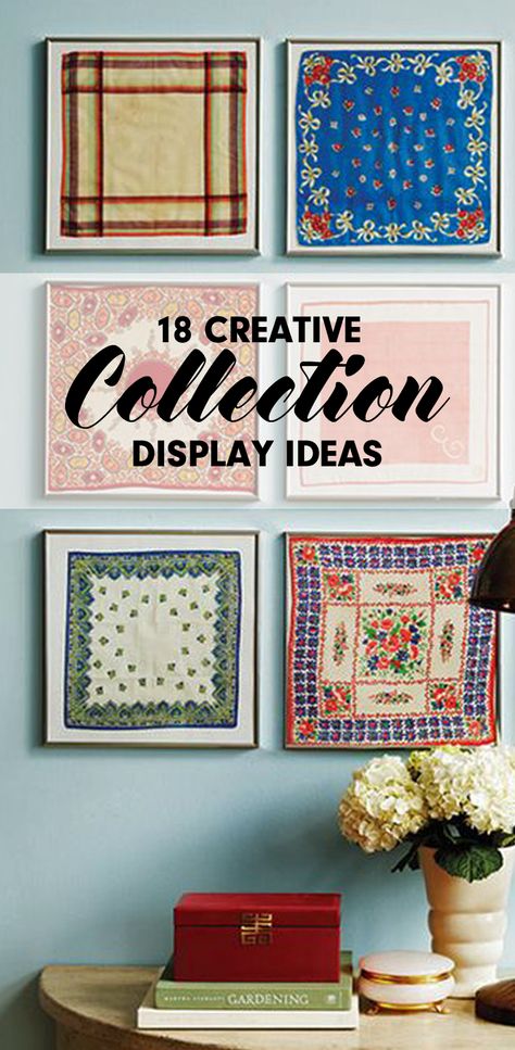 18 CREATIVE COLLECTION DISPLAY IDEAS - Arrow Hill Cottage Stamp Collection Display, Collection Display Ideas, Family Archive, Antique Crocks, Vignette Styling, Vintage Crock, Vintage Lunch Boxes, Diy Shadow Box, Small Collectibles