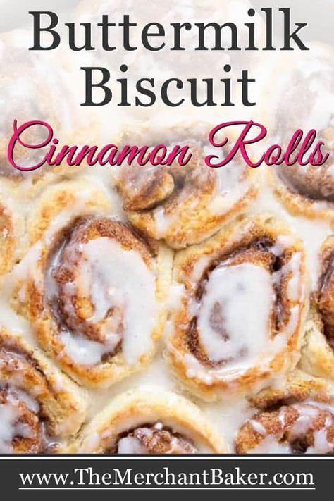 Grands Buttermilk Biscuit Recipes, Buttermilk Biscuit Dessert Recipes, Cinnamon Rolls Biscuits, Cinnamon Biscuits Homemade, Buttermilk Cinnamon Rolls, Cinnamon Rolls No Yeast, Rolls No Yeast, Vanilla Icing Recipe, Fluffy Buttermilk Biscuits