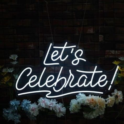 Let's Party Neon Signs Dimmable Neon Light Sign for Wall Decor 20.5''x 9'' Word LED Neon Sign Art Decoration Decorations Engagement Party, Decorations Engagement, Party Neon, Neon Sign Art, Party Essentials, Light Sign, Neon Light Signs, Graduation Decorations, Birthday Decor