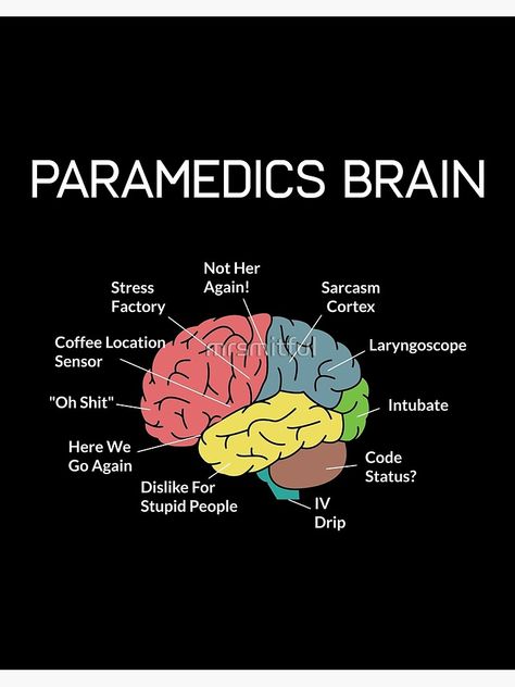 Ems Humor Emt, Ems Humor Paramedics, Paramedic Tattoo, Paramedic Graduation, Paramedic Funny, Emt Humor, Brain Funny, Paramedic Humor, Paramedic School