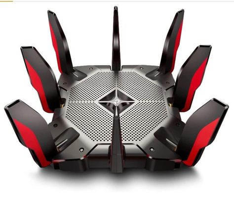 Ultra-Fast Wi-Fi for Extreme Gaming – AX10000 speed machine that delivers Wi-Fi Speeds to 10 Gbps: 4804 Mbps (5 GHz Gaming) plus 4804 Mbps (5 GHz) plus 918 Mbps (2.4 GHz)¹ Game Accelerator – Detect and optimize gaming streams, to ensure your gaming stays immersive Ultra Connectivity - 2.5 Gbps WAN port and 8 Gigabit LAN ports, 2 USB 3.0 in Type A and Type C provide extensive connectivity² More Devices with Less Lag: OFDMA and MU-MIMO technology deliver data to multiple devices, simultaneously³ Tp Link Router, Asus Computer, Gaming Router, Fiber Internet, Internet Router, Wireless Routers, Wifi Signal, Router Accessories, Best Computer