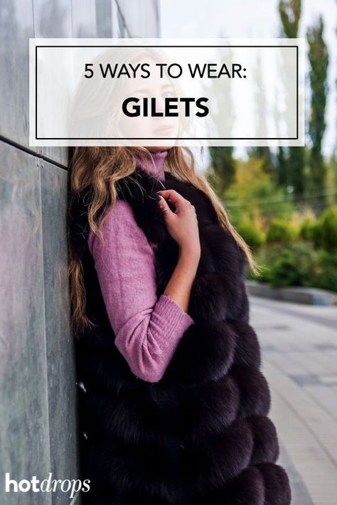 How to work a gilet into your wardrobe this season #trending #womensfashion #gilet Gillet Outfits Women, Gillet Outfits, Gilet Outfit Women, Gilet Outfit, Outfit Ideas For Women, How To Work, Different Outfits, Style Guide, 5 Ways