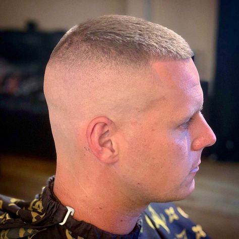 Jarhead Haircut, Marine Haircut, Military Haircuts Men, Crew Cut Hair, Very Short Hair Men, High And Tight Haircut, Military Cut, High Fade Haircut, Flat Top Haircut