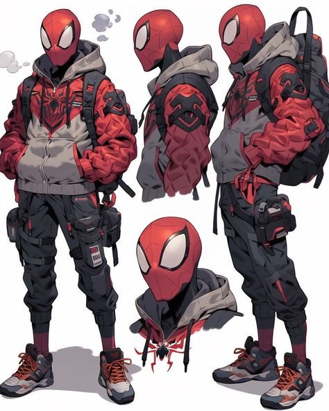 @kaptaincoca • Fotos y videos de Instagram Marvel Character Concept Art, Marvel Comics Art Spiderman, How To Draw Comics Characters, Superhero Design Spiderman, Marvel’s Spider-man, Marvel Captain America Comic Art, Spiderman Spiderman, Comic Marvel, Catwoman Comic