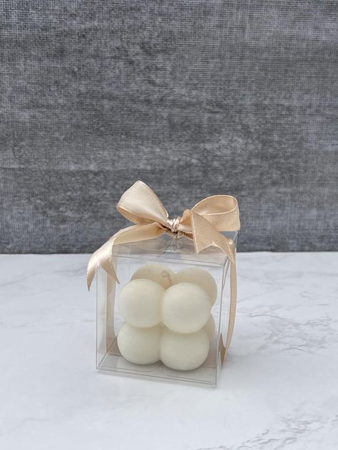 Bubble Candle Packaging Ideas, Handmade Candles Diy, Bubble Candle, Dessert Candles, Handmade Packaging, Candle Aesthetic, Candle Packaging, Handmade Candles, Diy Candles