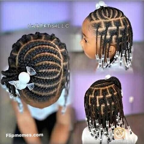 Cornrows And Braids, Toddler Braided Hairstyles, Cabello Afro Natural, Cute Toddler Hairstyles, Kids Braids, Lil Girl Hairstyles, Kids Curly Hairstyles, Kid Braid Styles, Toddler Hairstyles