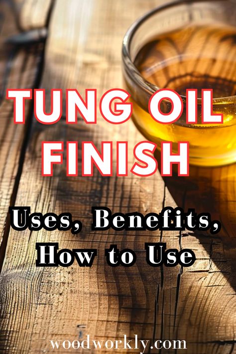 Looking for a beautiful and durable finish? Learn how to apply a Tung oil finish to enhance and protect your wood projects. Read the full article for expert tips and step-by-step guidance! #Woodworking #TungOil #WoodFinishing #DIYProjects #HomeImprovement Woodworking 101, Wood Refinishing, Tung Oil Finish, Real Milk Paint, Wooden Outdoor Furniture, House Items, Wood Finishes, Tung Oil, Wood Oil