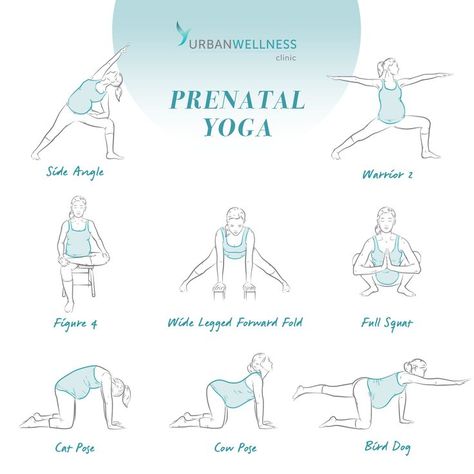 Yoga For Pregnant Women, Prenatal Yoga Poses, Yoga During Pregnancy, Pregnancy Yoga Poses, Wellness Clinic, Prenatal Workout, Yoga Posen, Advanced Yoga, Pregnancy Yoga