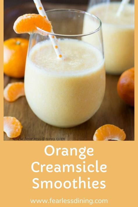 Dreamsicle Smoothie, Orange Creamsicle Smoothie Recipe, Orange Creamsicle Smoothie, Vitamix Smoothies, Creamsicle Smoothie, Cinnamon Health Benefits, Homemade Fajita Seasoning, Orange Dreamsicle, Rustic Recipes