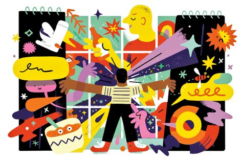 Decoding Your Airbnb: Adventures in Voyeurism - The New York Times Andy J Pizza, Cartoon Graffiti, Graphisches Design, Editorial Art, Matte Painting, Flat Illustration, Editorial Illustration, American Design, Funky Art