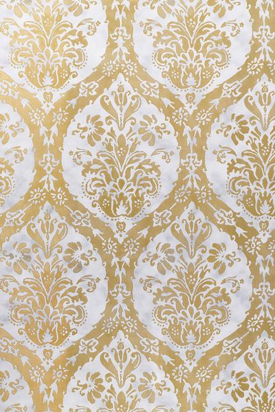 Large photo for T8665 Spanish Shapes, Luxe Wallpaper, Damask Wallpaper Bedroom, Gold Wallpaper Hd, 1920s Wallpaper, Moorish Design, Wallpaper Print, Antique Wallpaper, Wallpaper Ceiling