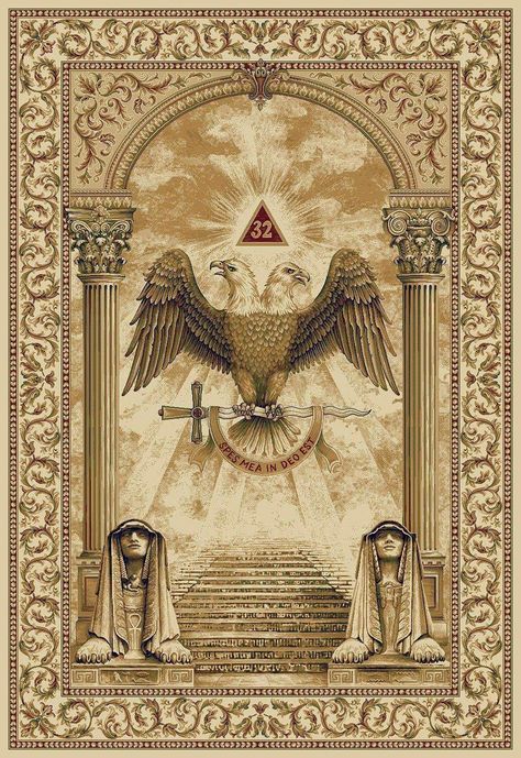 Freemasonry Art, Empire Symbol, Masonic Art, Masonic Freemason, Alchemy Art, Magna Carta, Masonic Symbols, Occult Symbols, Alchemy Symbols