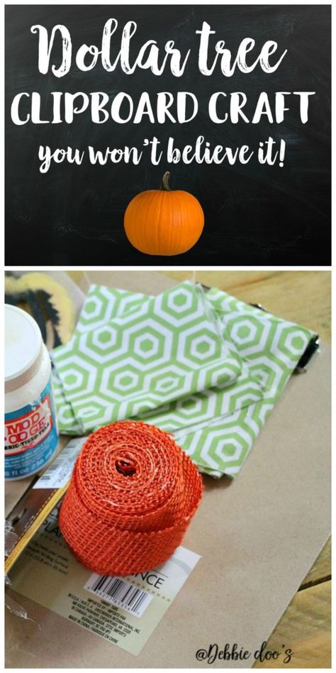 Clipboard Crafts, Clipboard Decorating, Decorating Ideas For Fall, Dollar Tree Fall, Kid Projects, Best Gifts For Him, Dollar Tree Diy Crafts, How To Craft, Store Ideas