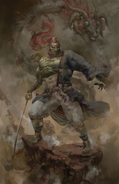 Demon King Ganondorf, Legend Of Zelda Characters, Tears Of The Kingdom, Anime Expo, Zelda Art, Legend Of Zelda Breath, Demon King, Breath Of The Wild, The Legend Of Zelda