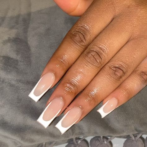 Smile Lines, London Nails, White Acrylic Nails, Ombre Acrylic Nails, White Tip, Pink Acrylic Nails, Coventry, Nails On Fleek, Nail Tech