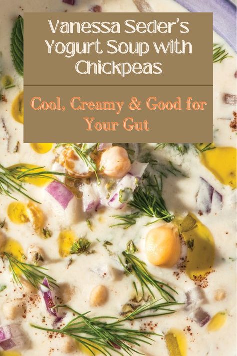 Yogurt Soup, Dried Chickpea Soup Recipes, Greek Chick Pea Soup With Lemon, Turkish Yogurt Soup, Chickpea And Garlic Soup, Vegan Garlic Chickpea Soup, Turkish Yogurt, Indian Soup, Lemon Yogurt