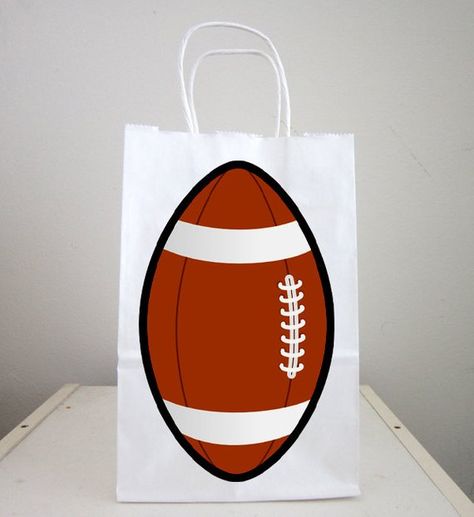 Football Goody Bag Tags, Football Favor Bag Tags, Football Goodie Bag Tags, Football Favor Bag Tags, Football Gift Bags, Football Goody Bags, Football Favors, Mystery Bags, Football Diy, Football Theme Party, Football Theme, Football Themes, Football Gift