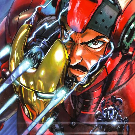 Marvel 4k, Yusuke Murata, Iron Man Art, One Punch Man Manga, Marvel Iron Man, Marvel Comics Art, Ms Marvel, Manga Artist, Superhero Art