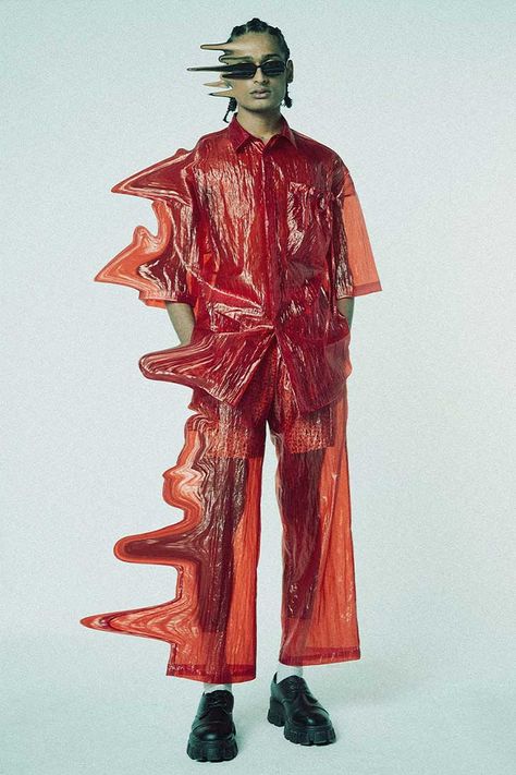 Glitch Outfit, Metaverse Fashion, Moodboard Art, Dhruv Kapoor, Conceptual Fashion, Fashion Vibes, 3d Fashion, Avant Garde Fashion, Indian Fashion Designers