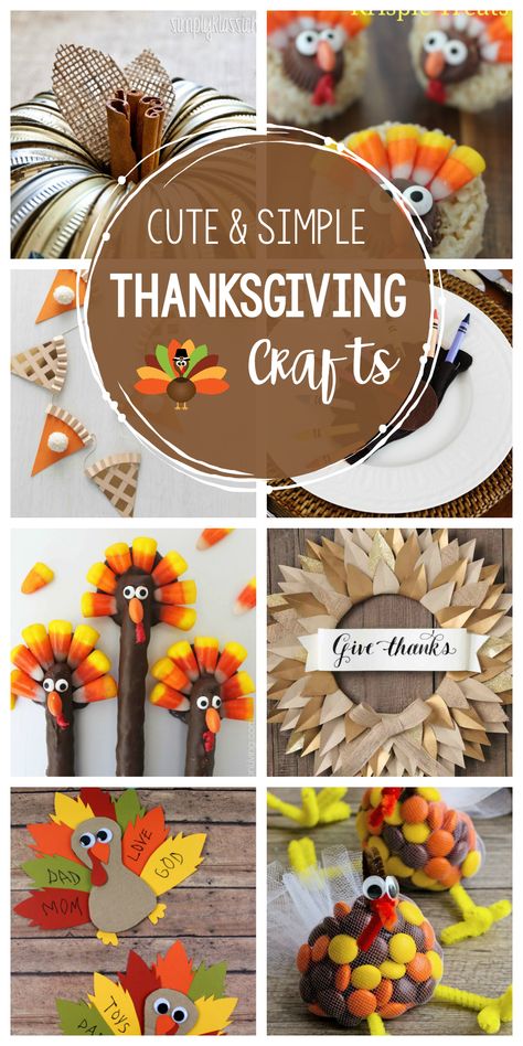 Simple Thanksgiving Crafts, Thanksgiving Crafts For Adults, Thanksgiving Crafts To Make, Thanksgiving Craft Ideas, Diy Thanksgiving Crafts, Fun Thanksgiving Crafts, Thanksgiving Crafts Preschool, Easy Thanksgiving Crafts, Simple Thanksgiving