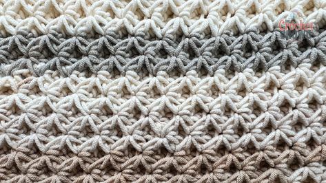 Catherine Wheel, Crochet Star Stitch, The Crochet Crowd, Blankets Crochet, Crochet Lace Collar, Knitted Accessories, Crochet Crowd, Crochet Star, Crochet Stitches For Blankets