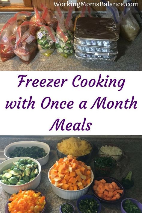 Weeknight Dinners Easy, Once A Month Cooking, Dinners Easy, Breakfast Meals, Freezer Breakfast, Once A Month, Freezer Cooking, Cooking Basics, Planning And Organizing