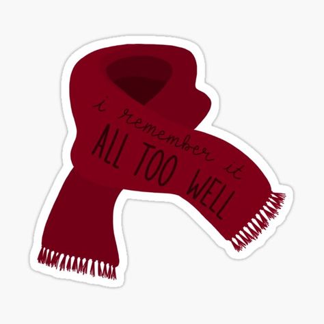 All Too Well Sticker, Star Wars Stencil, Scarf Drawing, Red Stickers, Red Taylor Swift, Taylor Swift Stickers, Taylor Swift Birthday, Taylor Swift Posters, Taylor Swift Red