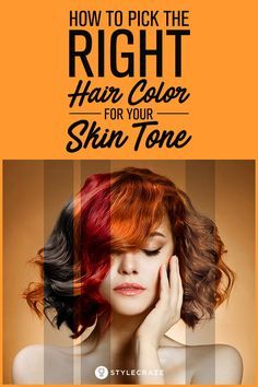 Here’s How You Can Pick The Right Hair Color For Your Skin Tone: This article will act as a guide for safe hair colors to try depending on the color and tone of your skin. #hair #haircolor #hairtips Hair Colors To Try, Pale Skin Hair Color, The Best Hair Color, Hair Styles For Dirty Hair Quick, Rihanna Hairstyles, Best Hair Color, Olive Skin Tone, Girls Short Haircuts, Warm Skin Tone