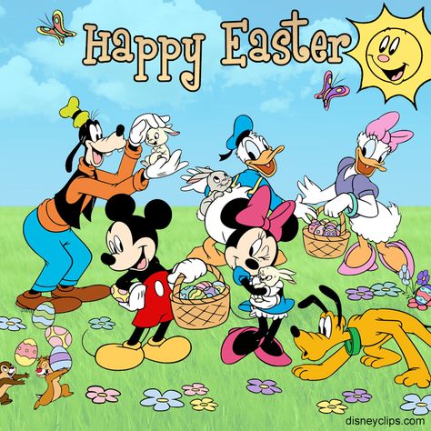 Easter Disney, Mickey Easter, Disney Female Characters, Easter Cartoons, Friends Celebrating, Disney Character Drawings, Disney Planner, Disney Characters Wallpaper, Mickey Mouse Pictures