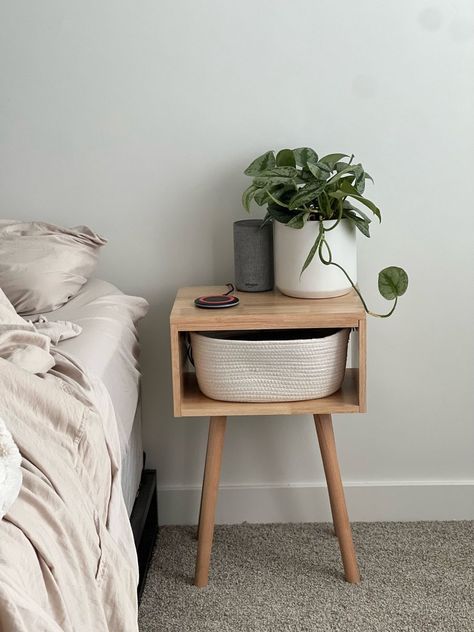 exilot Solid Wood Nightstand … curated on LTK Light Night Stand, Night Stand Minimalist, Night Stand Inspiration, Small Night Stand Ideas, Night Stand Boho, Minimalistic Nightstand, Cheap Nightstand Ideas, Night Table Ideas, Small Bedroom Nightstand Ideas