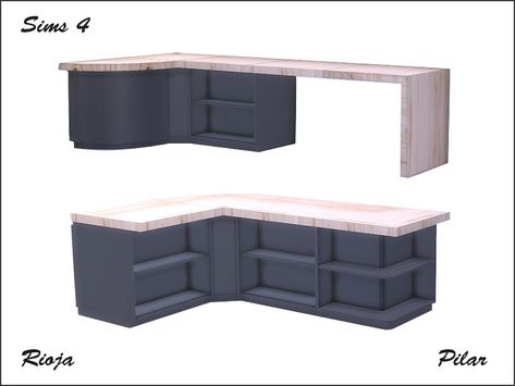 Sims 4 Cc Kitchen Functional, Ts4 Counters, Sims 4 Cc Bars, Sims4 Counter Cc, Kitchen Cabinets Sims 4 Cc, The Sims Resource Sims 4 Furniture Kitchen, Counter Cc Sims 4, Sims 4 Sideboard, Sims 4 Kitchen Island