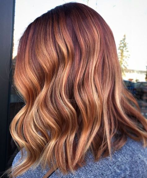 Dark Caramel Hair Color, Orange Hair Color Ideas, Blonde Balayage Ideas, Caramel Hair Color Ideas, Dark Caramel Hair, Orange Hair Color, Caramel Hair Color, Brown Hair Trends, Ideas For Dark Hair