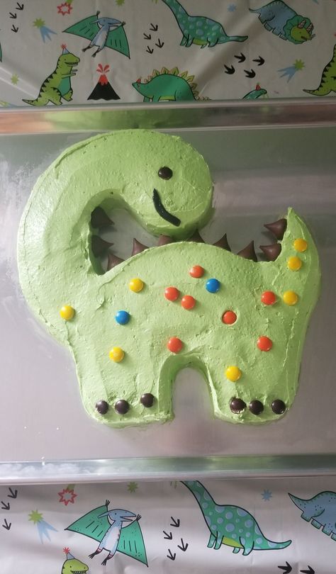 Cake And Brownie, Dino Birthday Cake, 3rd Birthday Party For Boy, Dinosaur Birthday Party Decorations, Dino Cake, Dinosaur Birthday Cakes, Rainbow Birthday Cake, Dinosaur Themed Birthday Party, I Am Creative