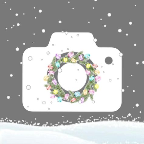 Christmas App Icons Camera, Christmas Camera Icon, Watercolour Camera, Christmas Phone Icons, Christmas Iphone Icons, Xmas Apps, Christmas Photos App Icon, Xmas Icons, Christmas App Icons