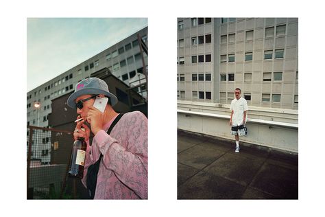 Stussy SS16 Comes to Life in Milan-Shot Editorial Stussy Editorial, Stussy Photography, Stussy Photoshoot, Publication Layout, Clothing Shoot, Famous Clothing Brands, Streetwear Lookbook, Lookbook Layout, Summer Shoot