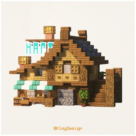 🗺️ Cartographer’s house - Minecraft Here I built a maps shop!! You can try to build this again for a village revamp in your world! Rate it 1-10!! Should I build more? Let me know! ——————————————— - 🪴 Follow @klay.design_mc for more! - 💬 Lemme know your thoughts! - 🙌 Complementary Shaders - 🍳 Repost with credits only! ——————————————— Tags: #minecraft #minecrafthouse #minecraftbuildings #minecraftbuilds #minecraftbuild #minecraftideas #minecraftdesigns #minecraftinspiration #klaydesignmc Minecraft Tannery House, Medium Minecraft House Ideas, Minecraft Mason House, Cartographer House Minecraft, Revamped Villages In Mc, Minecraft Cliff Village, Minecraft Village Revamp, Small Village House Design, Minecraft Cartographer House