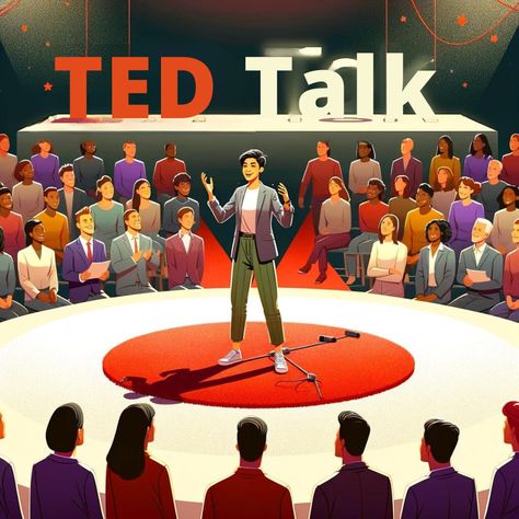 The Power of TED and TEDx Talks in Mastering Public Speaking Public Speaking Manifestation, Public Speaking Aesthetic Women, Ted Talk Aesthetic, Tedx Poster, Public Speaking Aesthetic, Tedx Design, Speaker Podium, Gym Men Motivation, Tedx Talks