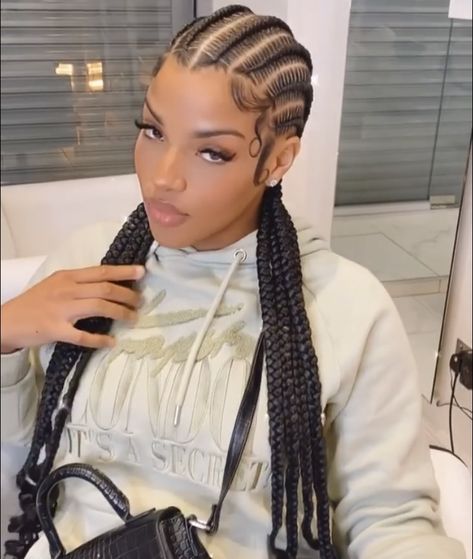 Long Cornrows Braids Straight Back, Straight Back Braids Cornrows Hairstyles, Straightback Cornrows Braids, Cornrows For Black Women, Braids Straight Back, Cornrolls Hairstyles, Straight Back Feed In Braids, Small Cornrows, Straight Back Braids