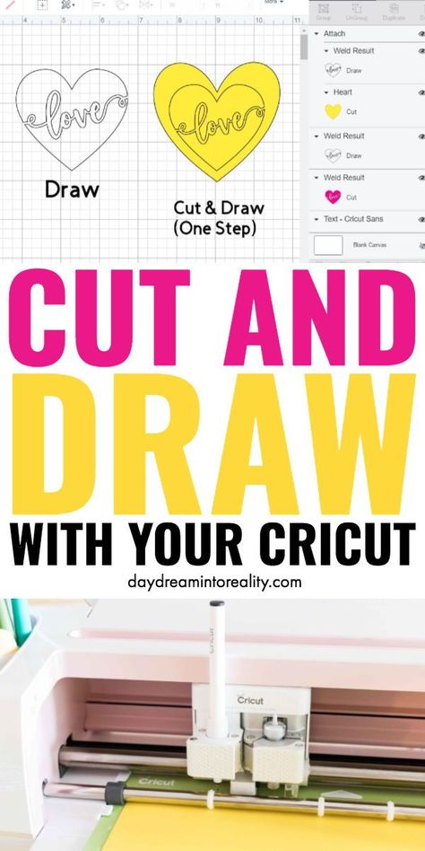 How to Write and Cut with your Cricut Machine | Cricut craft room, Cricut, Diy cricut . #Cricut_Air_2 #Cricut_Explore_Air_Projects #Cricut_Help #How_To_Use_Cricut Cricut Air 2, Cricut Explore Air Projects, Cricut Help, How To Use Cricut, Cricut Supplies, Cricut Explore Projects, Cricut Air, Cricut Expression, Cricut Projects Beginner