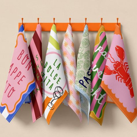 ☀️ Summer vibes, meet your new kitchen must-have! 🌸 Our limited-edition summer tea towels are almost gone! Perfect for BBQs, picnics, and all your sunny dinner parties ✨ Get yours before they're all sold out, 2 for £20! #ColorfulKitchen #KitchenInspo #KitchenGoals #VibrantLiving #KitchenDecor #PopOfColor #HomeStyle #InteriorDesign #KitchenVibes #BrightAndBold #HappyKitchen #CheerfulSpaces #KitchenCrush #DesignDreams #CookInStyle Pink Tea Towels, Deco Pastel, Doing Dishes, Summer Tea, Pink Tea, Frame Card, Christmas Gift Card, Morning Tea, Palm Tree Print